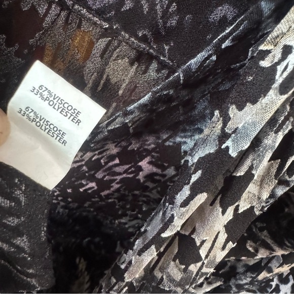 Ramy Brook Printed Bow Neck Blouse - Picture 4 of 8